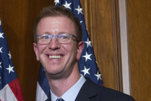 FILE - Rep. Derek Kilmer, D-Wash., is pictured on Capitol Hill in Washington, Jan. 3, 2017. Five months after holding its presidential primaries, Washington state is looking further down the ticket to select candidates to compete for federal and state offices in November. A handful of retirements, including Kilmer, have injected some excitement into primaries for this left-leaning state.