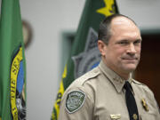 One of the charter amendments on the November ballot would raise the salary range for the Clark County sheriff, currently John Horch.