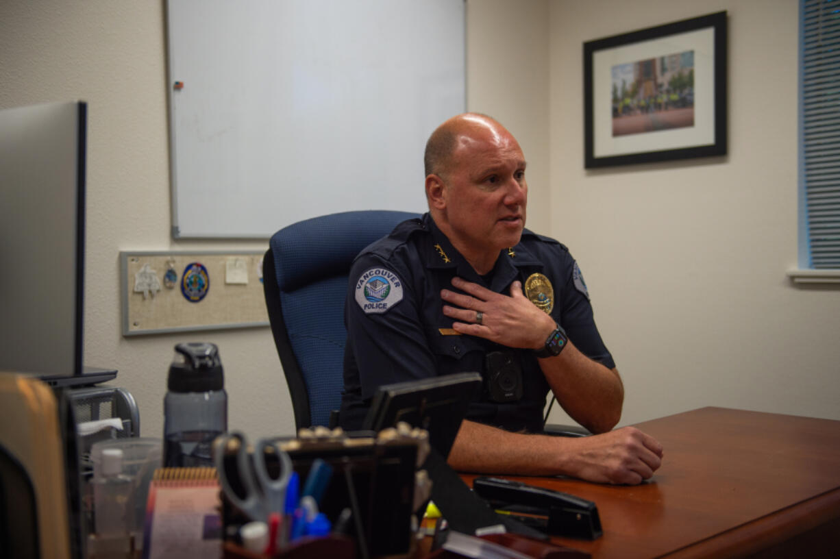 Vancouver Police Chief Jeff Mori talks about the difficulties he faced in his two years as chief. He said he feels he&rsquo;s lost the energy and resiliency required of the agency&rsquo;s leader.