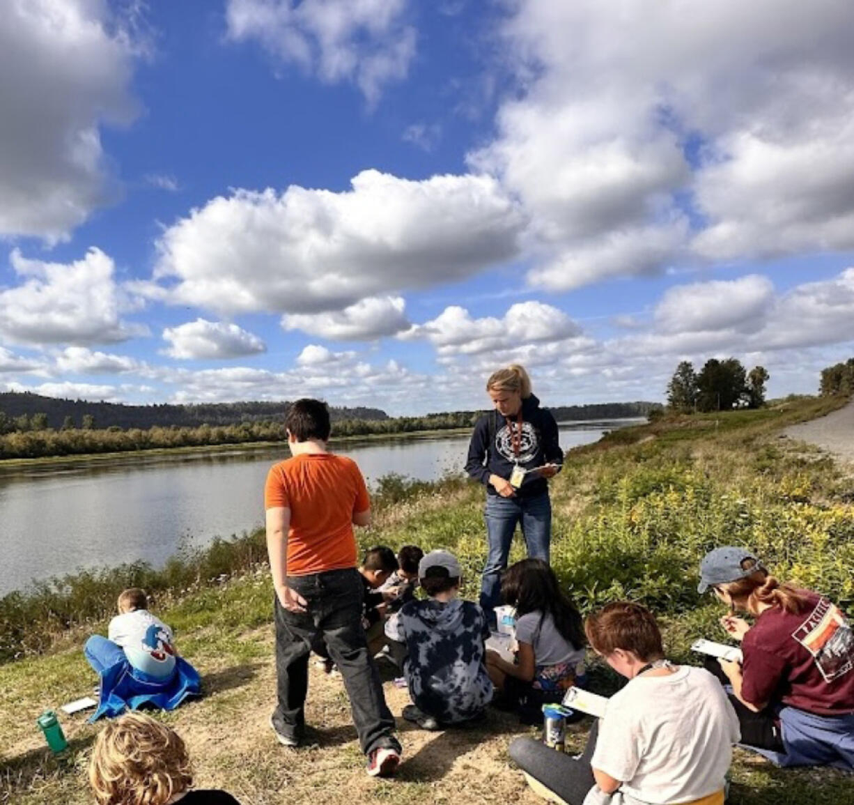 Just a mile from their school, Columbia River Gorge Elementary fifth-graders saw snakes, river otters, deer, waterfowl and insects on a field trip to the Steigerwald Lake National Wildlife Refuge.