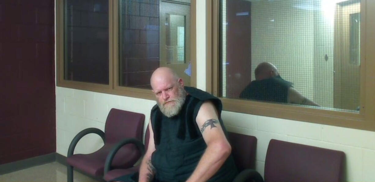 Jeremie R. Singer, 50, appears Wednesday in Clark County Superior Court on suspicion of attempted first-degree murder and second-degree unlawful possession of a firearm. He's accused of shooting a man who'd been living in his house in the head following arguments about the man moving out.