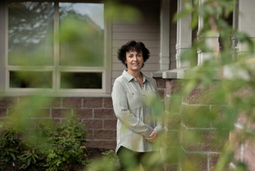 Donna Goddard, the county&rsquo;s permanent fire marshal, takes a break Wednesday morning at the county&rsquo;s Ridgefield office.