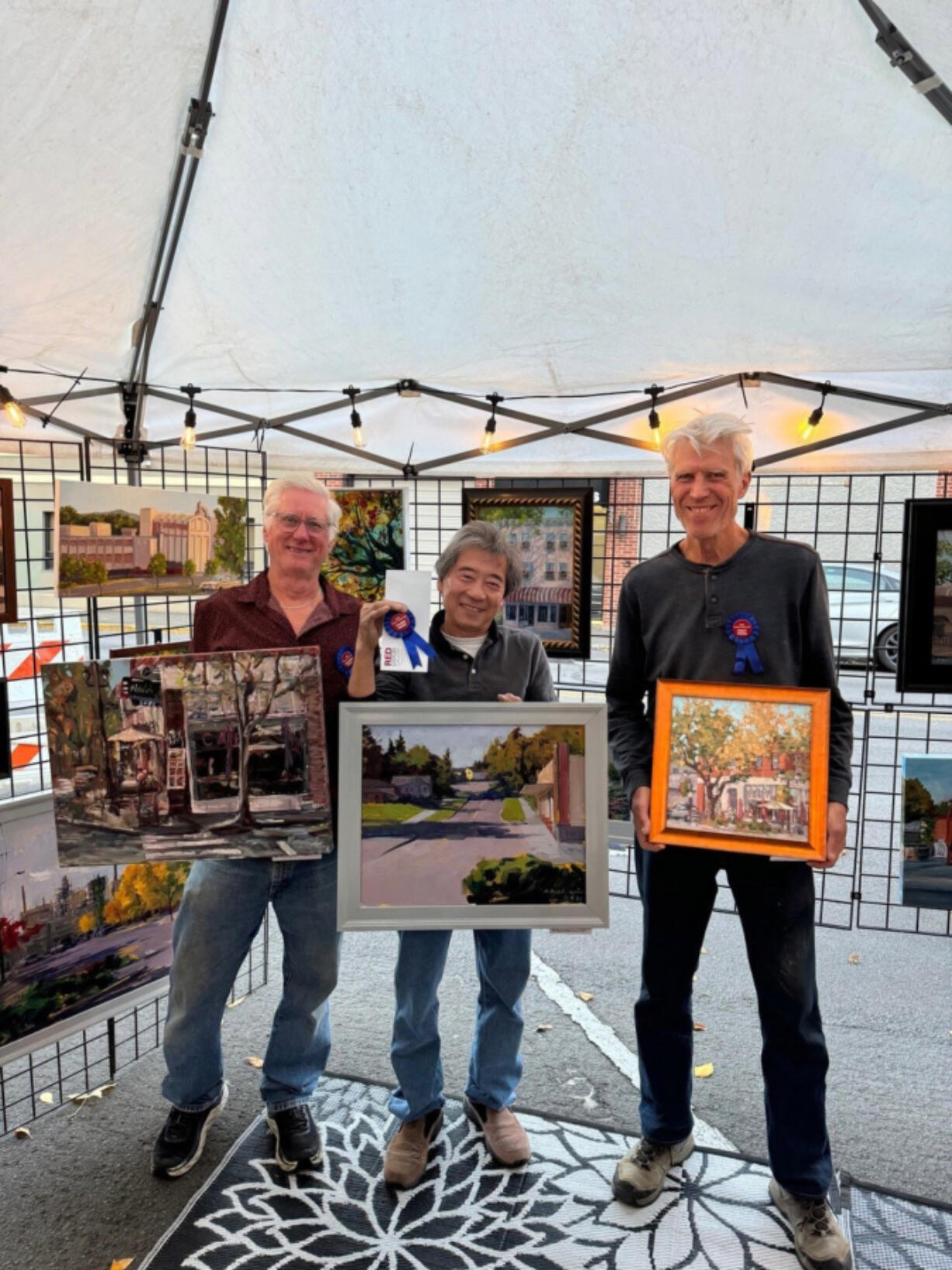 Thirty-three artists signed up to compete in the Camas Plein Air event and tribute to Marquita Call on Oct 5.