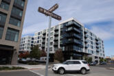 A motorist passes the Broadstone Claro apartments at the Waterfront Vancouver. Clark County was once known for being one of Washington&rsquo;s more affordable counties. Now, however, it is one of the most expensive places to live in the state.