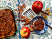 This moist, apple-packed Cinnamon Swirl Applecake is just what you need this fall.