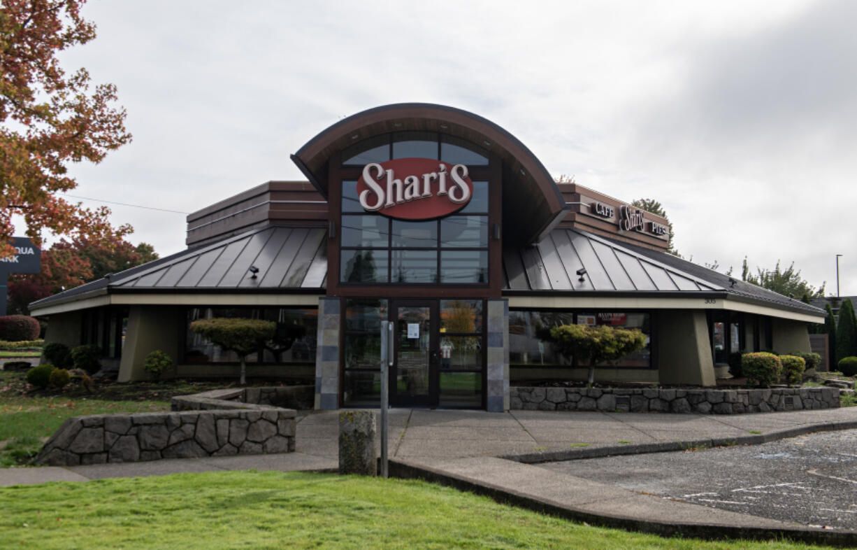 The Shari&rsquo;s restaurant on Chkalov Drive in Vancouver&rsquo;s Cascade Park neighborhood is permanently closed.