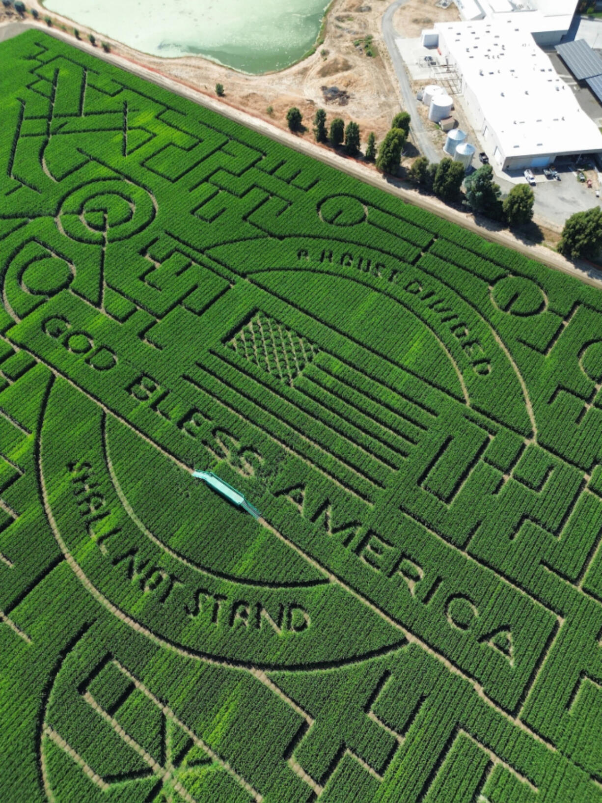 Each year the corn maze at Cool Patch Pumpkins has a theme.