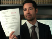 Manuel Garcia-Rulfo as Mickey Haller in Season 3 of &Ccedil;&fnof;&uacute;The Lincoln Lawyer.&Ccedil;&fnof;&ugrave; (Netflix/TNS)