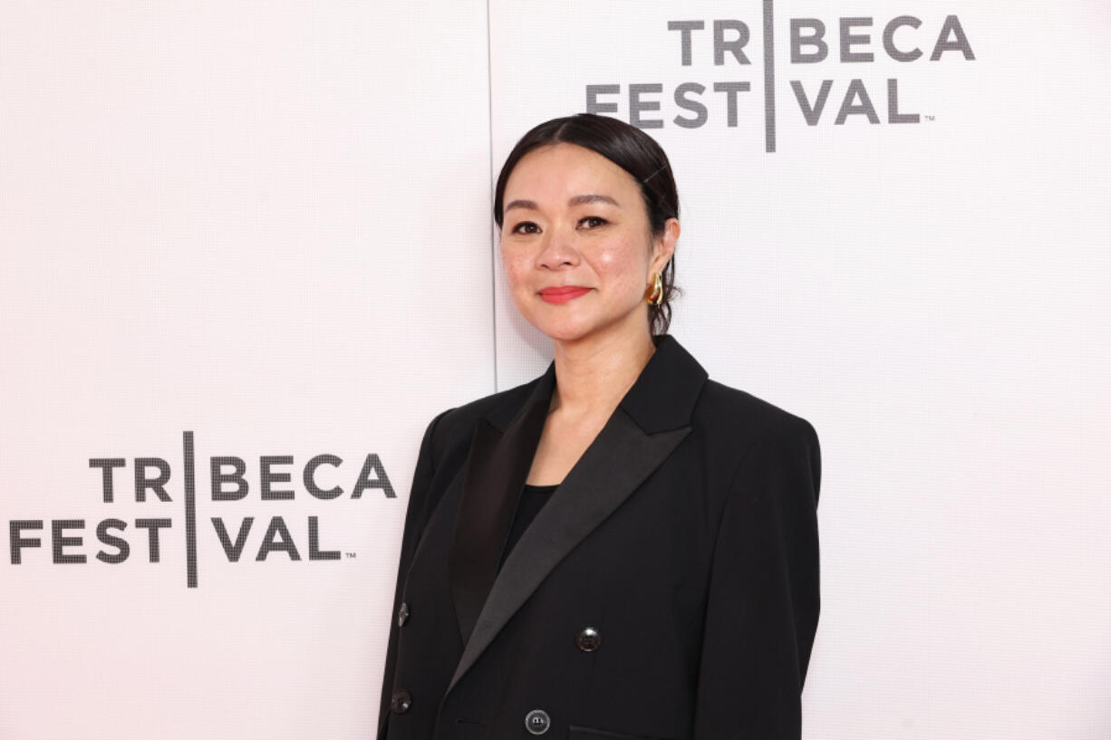 Director Elizabeth Ai attends the &ldquo;New Wave&rdquo; premiere June 8 during the 2024 Tribeca Festival at SVA Theater in New York.