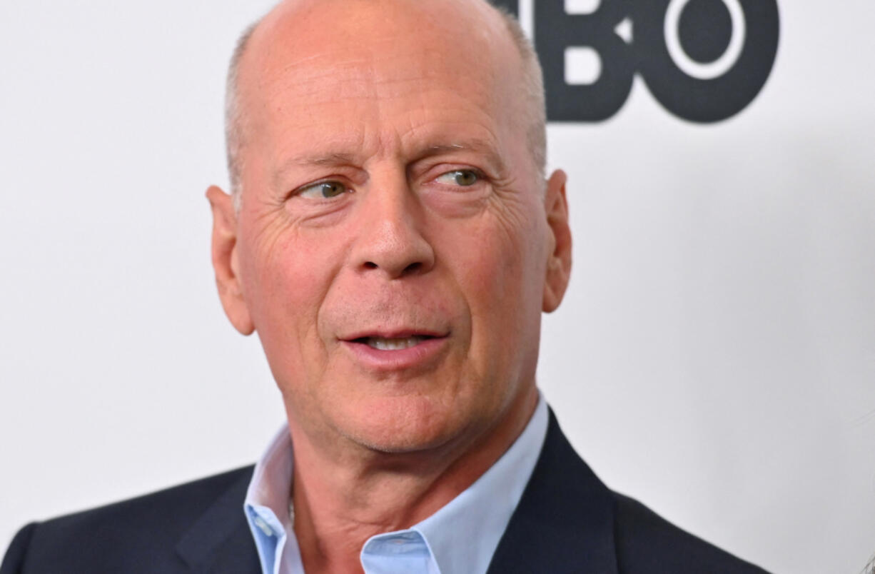 Bruce Willis attends the premiere of &ldquo;Motherless Brooklyn&rdquo; during the 57th New York Film Festival on Oct. 11, 2019, in New York.