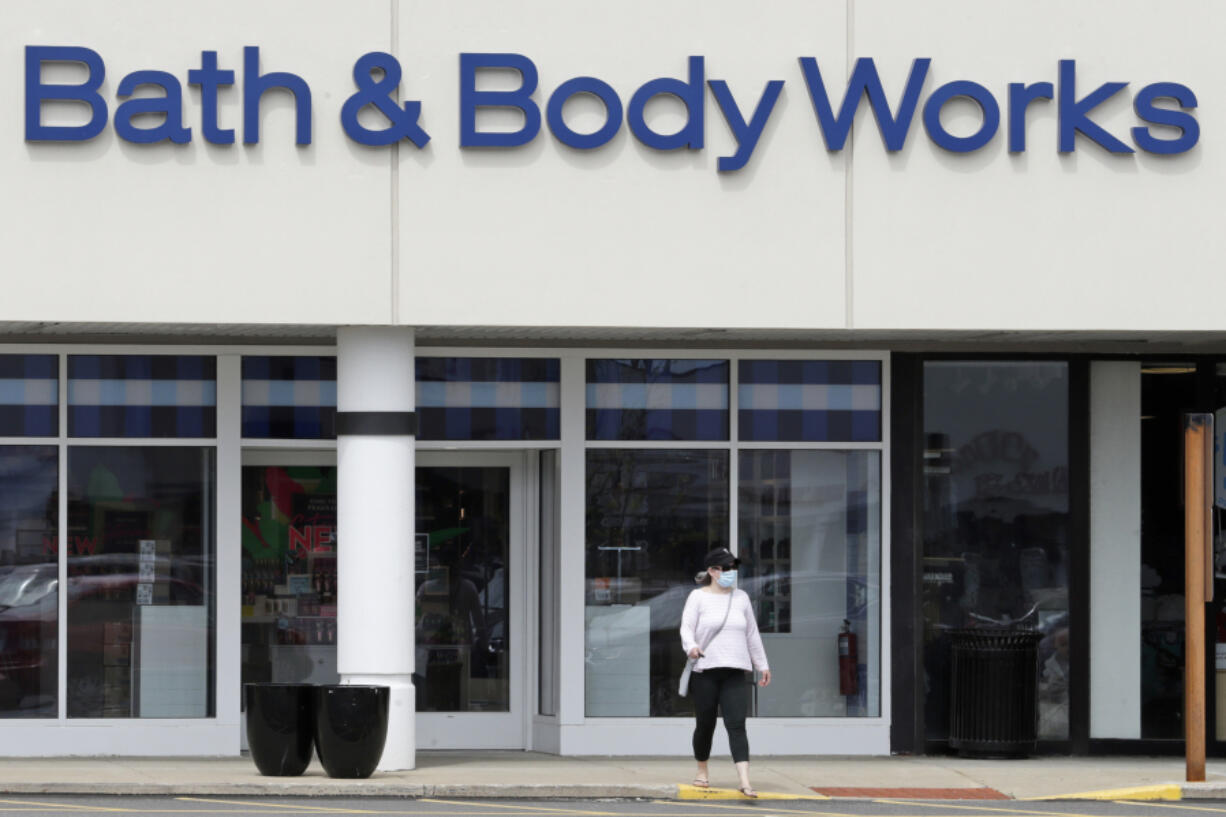 FILE - A Bath &amp; Body Works store is shown on May 21, 2020, in Mayfield Heights, Ohio.