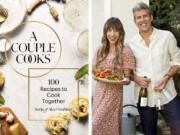 Sonja and Alex Overhiser are the authors of &ldquo;A Couple Cooks: 100 Recipes to Cook Together.&rdquo; (Chronicle Books, left, and Shelly Westerhausen)