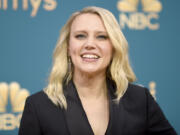 Kate McKinnon arrives at the 74th Primetime Emmy Awards on Sept. 12, 2022, at the Microsoft Theater in Los Angeles.