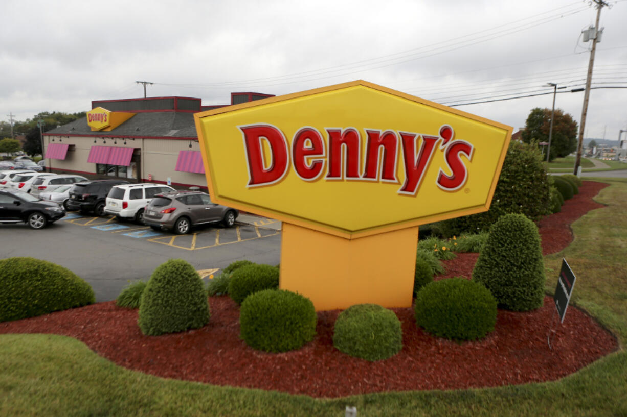 FILE - A Denny&rsquo;s restaurant is shown Sept.