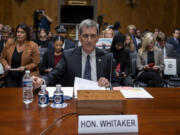 Federal Aviation Administration (FAA) Administrator Mike Whitaker prepares to testify before a Senate Committee on Homeland Security and Governmental Affairs, Subcommittee on Investigations, hearing on the FAA&#039;s oversight of Boeing, on Capitol Hill in Washington, Wednesday, Sept. 25, 2024.