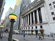 The New York Stock Exchange is shown on Oct. 16, 2024, in New York.