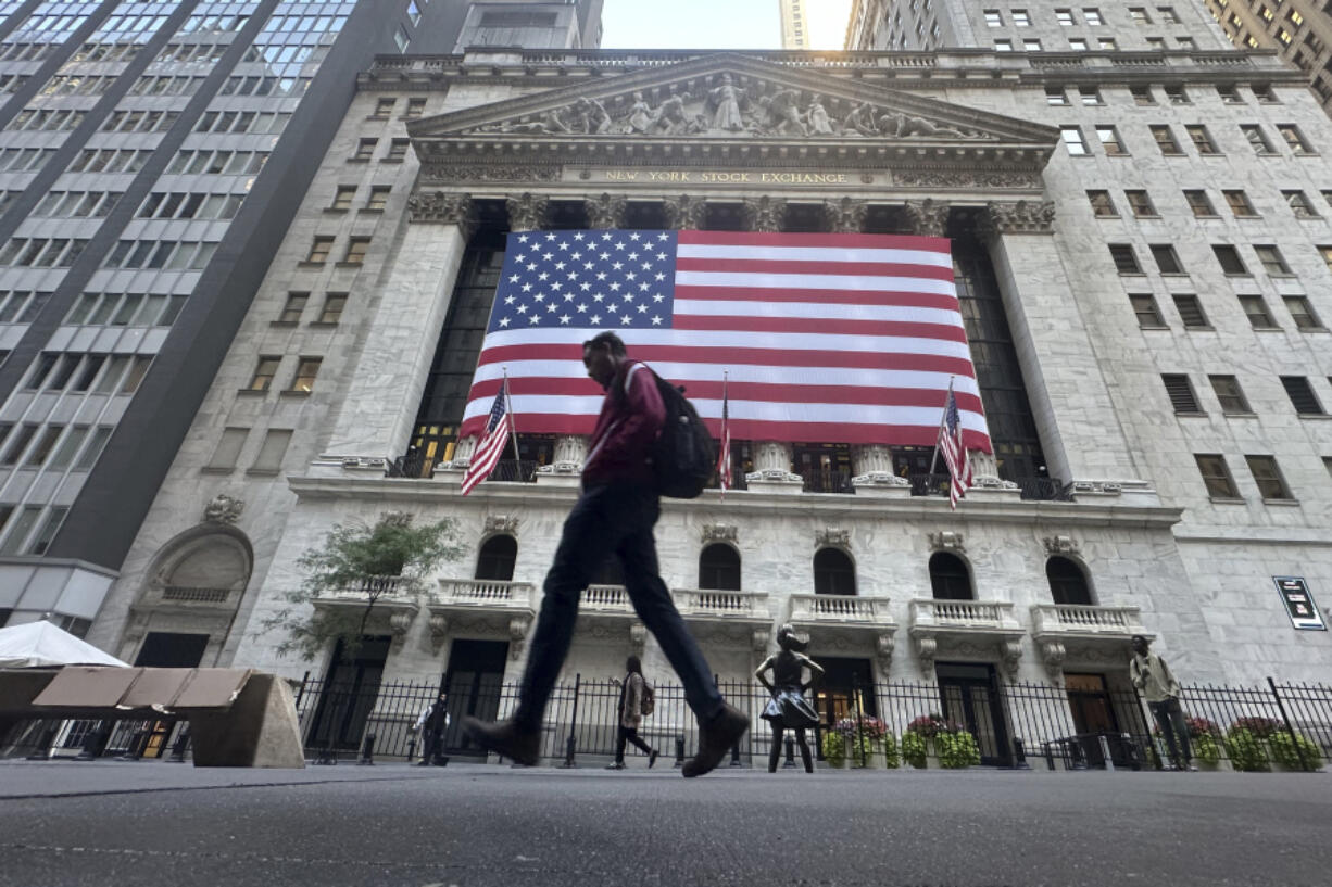 FILE - The New York Stock Exchange is shown on Sept. 10, 2024. in New York.