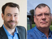 Matt Little, left, and Joe Zimmerman are running for Clark County Council District 4.