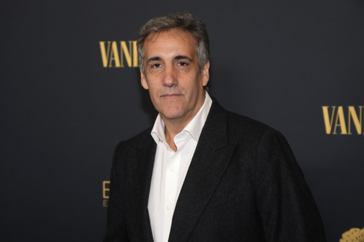 Michael Cohen attends the premiere of &ldquo;The Apprentice&rdquo; at the DGA New York Theater on Tuesday, Oct. 8, 2024, in New York.