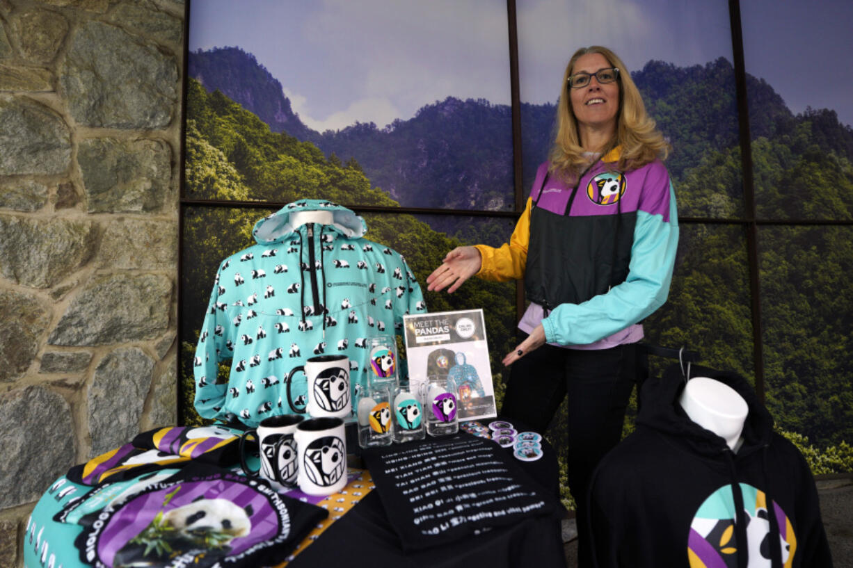 Smithsonian&rsquo;s National Zoo and Conservation Biology Institute (NZCBI) staff hold a media event regarding the arrival of two giant pandas from China, male Bao Li and female Qing Bao, at the National Zoo, Wednesday, Oct. 16, 2024, in Washington.