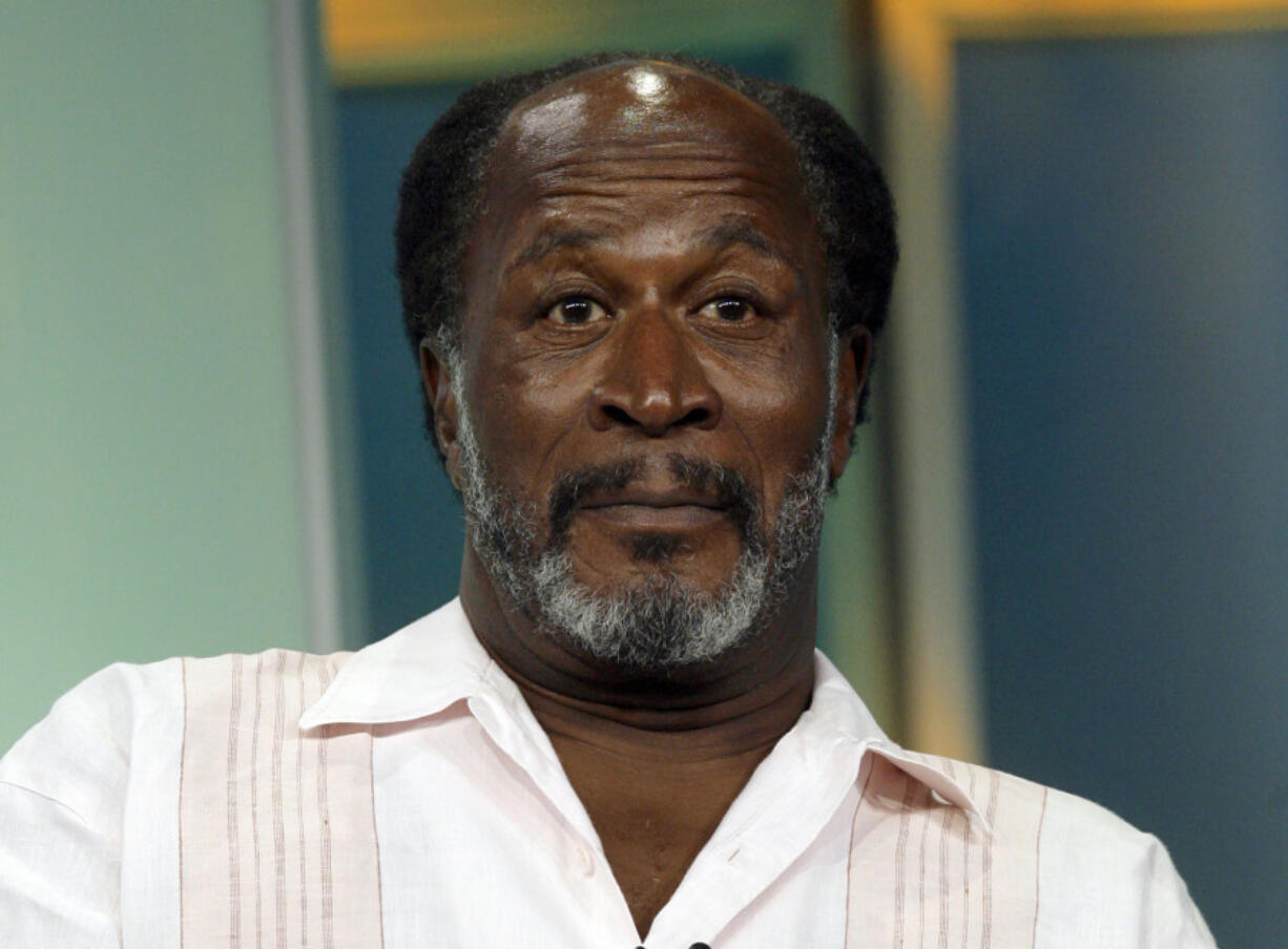 Actor John Amos appears at the ABC Summer Press Tour in Beverly Hills, Calif., on July 26, 2007. Amos died Tuesday at age 84.