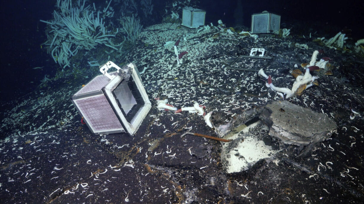 Experiments code-named &ldquo;Mesh Box Staining Gadgets&rdquo; are sealed to the seafloor at the Tica Vent, a site on the East Pacific Rise 2,500 meters deep.