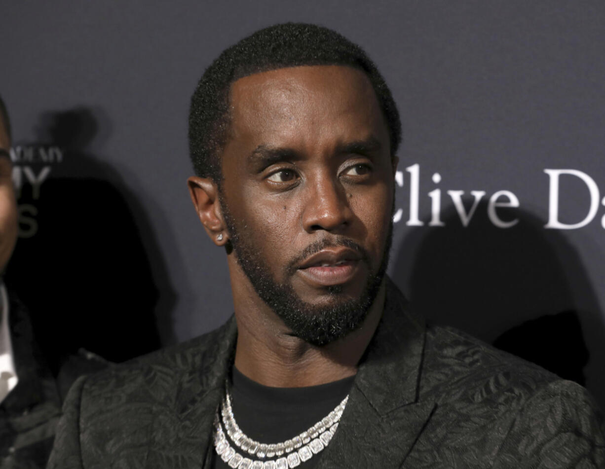 FILE - Sean Combs arrives at the Pre-Grammy Gala And Salute To Industry Icons at the Beverly Hilton Hotel on Saturday, Jan. 25, 2020, in Beverly Hills, Calif.