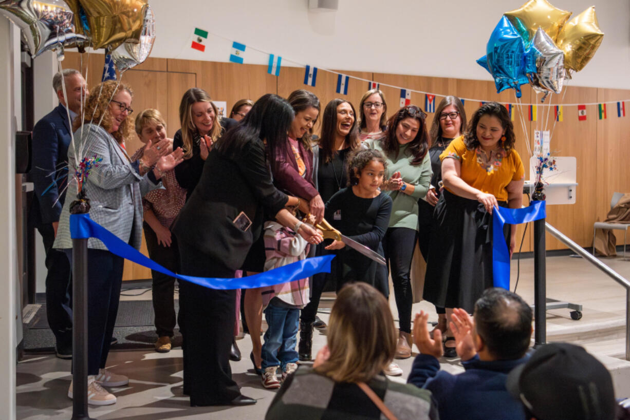 Vancouver Public Schools welcomed approximately 200 community members, educators and families Tuesday evening to celebrate the official dedication of Ruth Bader Ginsburg Elementary School.