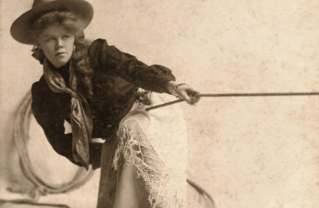 In July 1913, professional cowgirl Lucille Mulhall rode in the Miller Brothers&rsquo; Oklahoma Ranch Wild West Show parade through Vancouver. Then, at two local shows, she outperformed the cowboys.