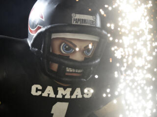 Camas Stadium playoff football photo gallery