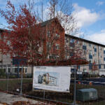 LEADOPTION Construction is nearing completion on Laurel Manor, an affordable housing building for seniors. (Amanda Cowan/The Columbian)