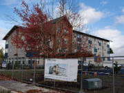 Construction is nearing completion on Laurel Manor, an affordable housing building for seniors.