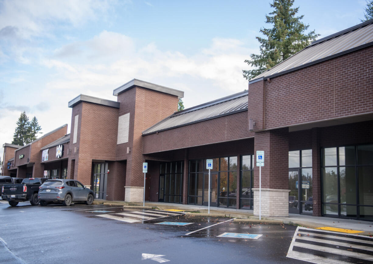 The future site of the Humane Society for Southwest Washington&rsquo;s new low-income pet clinic is at the Holly Park Center in Hazel Dell. The clinic is expected to open next summer.