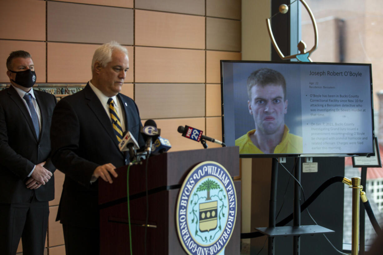 Bucks County District Attorney Matt Weintraub, in announcing the charges against Joseph O&rsquo;Boyle in January 2021, said the Bensalem, Pennsylvania, native &ldquo;brutally and viciously&rdquo; killed James Sowa.