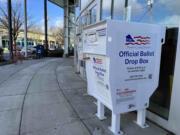 A ballot dropbox in Olympia, Wash. on March 12, 2024.