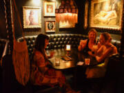 The Jacumba Hot Springs hotel includes a dark bar decorated with paintings of nudes.