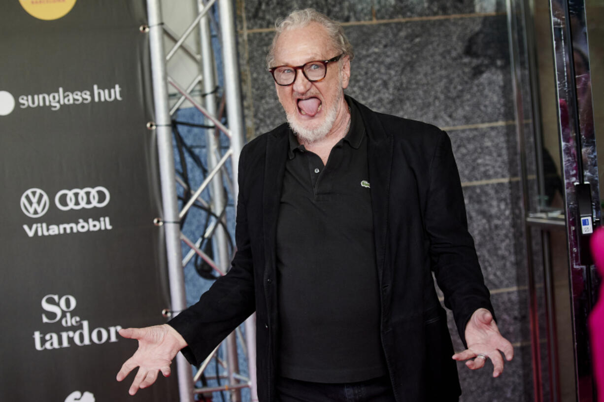 Actor Robert Englund, who played Freddy Krueger in eight movies, attends the opening red carpet during the Sitges Film Festival on Oct. 6, 2022, in Sitges, Spain. (Borja B.