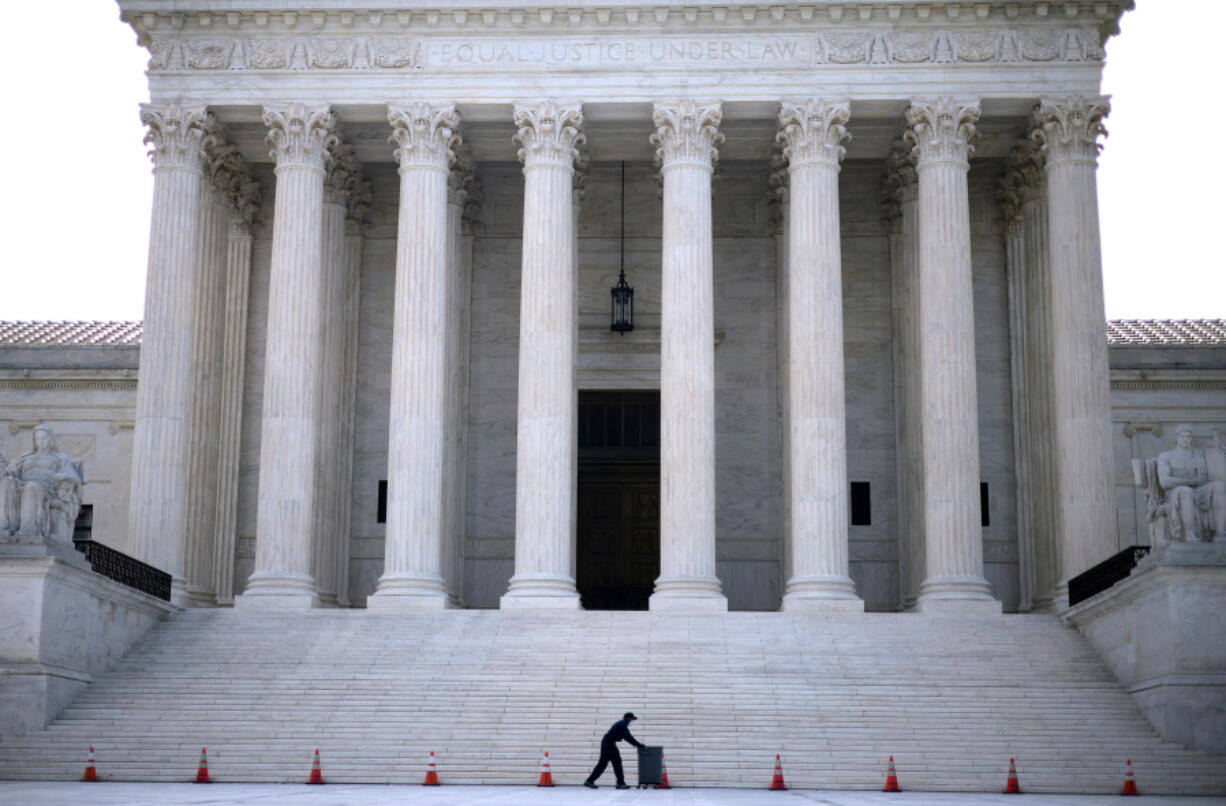 The U.S. Supreme Court is shown Monday, June 21, 2021 in Washington, D.C.