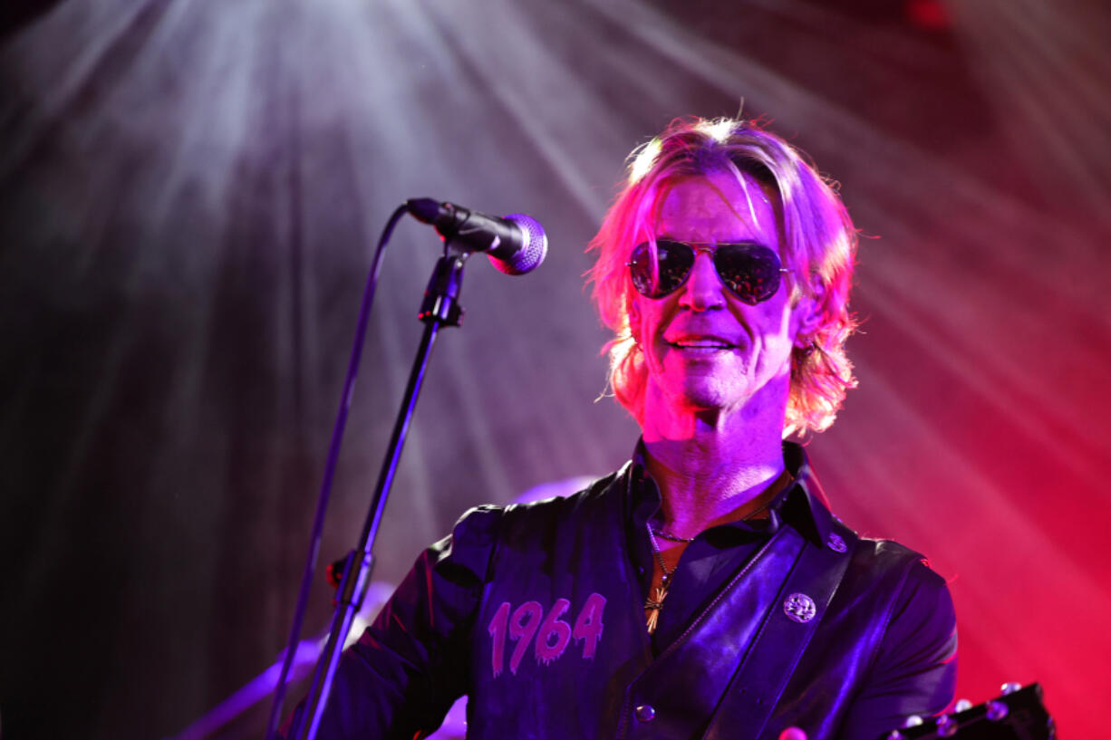 Duff McKagan performs Nov. 6 at Le Poisson Rouge in New York.