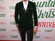 Jonathan Bennett attends Hallmark Media&rsquo;s 15th Anniversary of Countdown to Christmas event Oct. 17 at Blue Hill at Stone Barns in Tarrytown, New York. Bennett is the host and co-creator of the Hallmark+ reality series &ldquo;Finding Mr. Christmas,&rdquo; which aims to find the next leading man for one of the network&rsquo;s holiday movies.