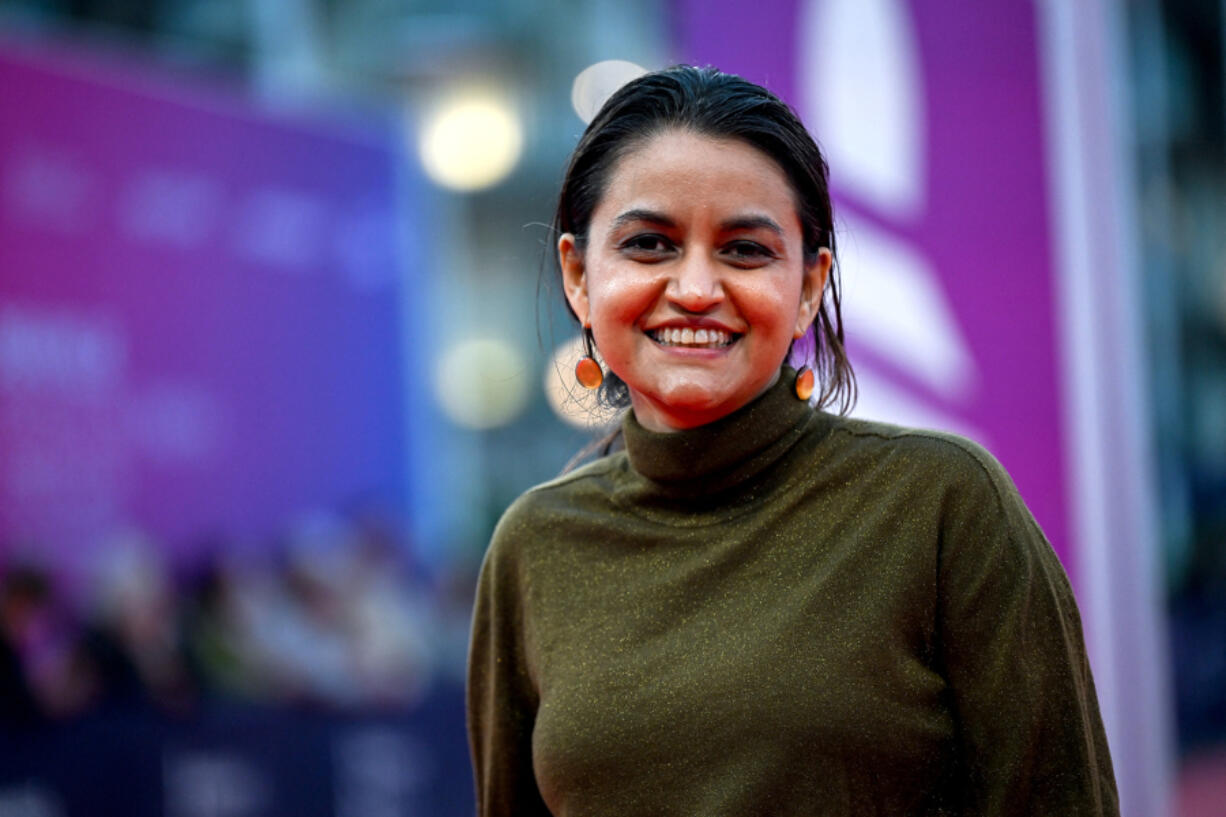 Indian director Payal Kapadia poses ahead of the presentation of the film &ldquo;All We Imagine as Light,&rdquo; during the 50th edition of The Deauville American Film Festival in Deauville, France, on Sept. 10, 2024.