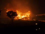 The most destructive force in many wildfires is wind-driven embers. Strong winds can carry them for miles and when they land, they risk igniting new spot fires, which can quickly devour homes.