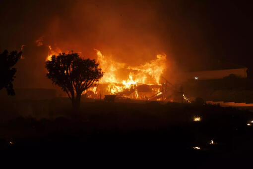 The most destructive force in many wildfires is wind-driven embers. Strong winds can carry them for miles and when they land, they risk igniting new spot fires, which can quickly devour homes.