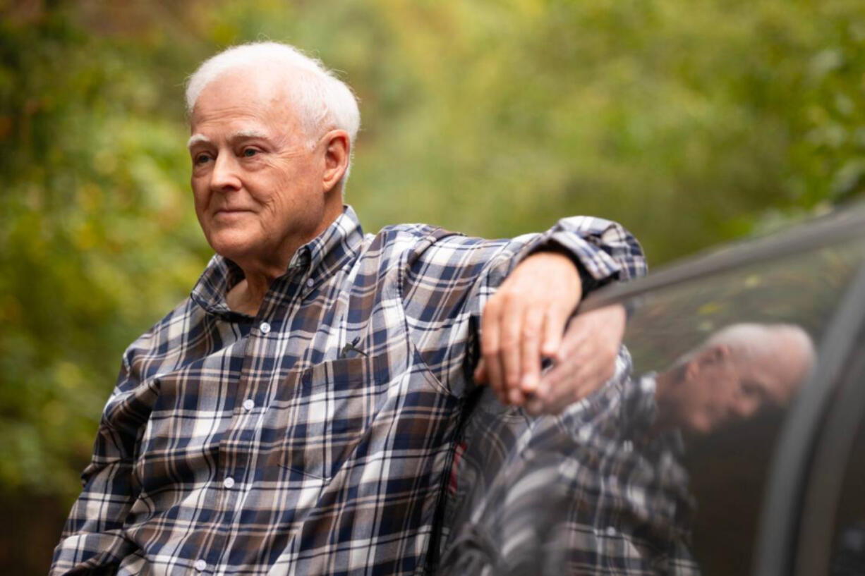 Charles Blackmon, a retired bridge contractor and state constable, has been fighting for nine years to slow the growth of industrial scale chicken farms in the Mountville area of Laurens County in northwest South Carolina. This photo was taken Wednesday, Sept. 18, 2024.