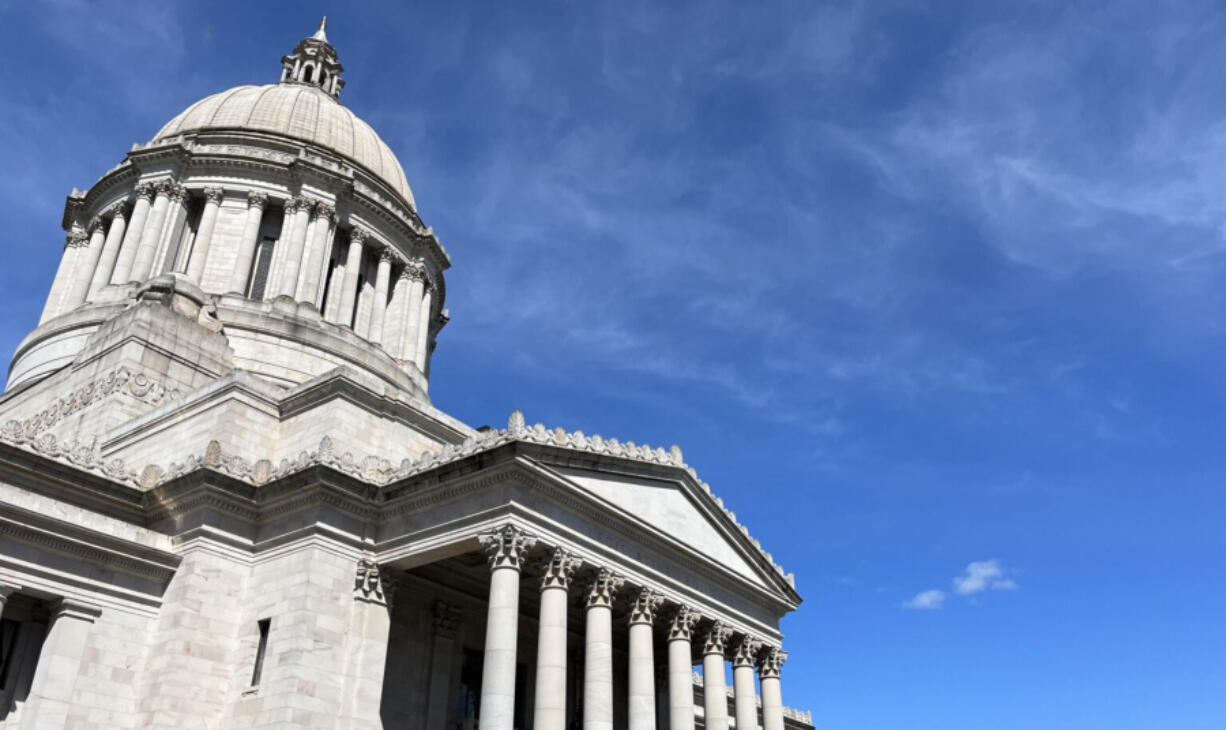 The state Capitol building in Olympia.