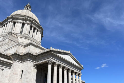 The state Capitol building in Olympia.