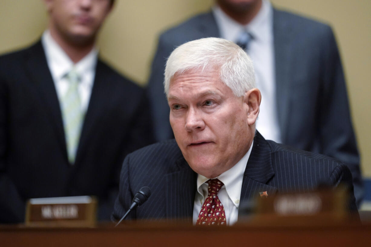 Rep. Pete Sessions, R-Texas, speaks during a House Committee on Oversight and Reform hearing on gun violence on June 8, 2022, in Washington, D.C.