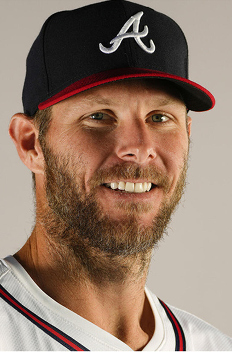 Atlanta Braves' Chris Sale, in 2024.