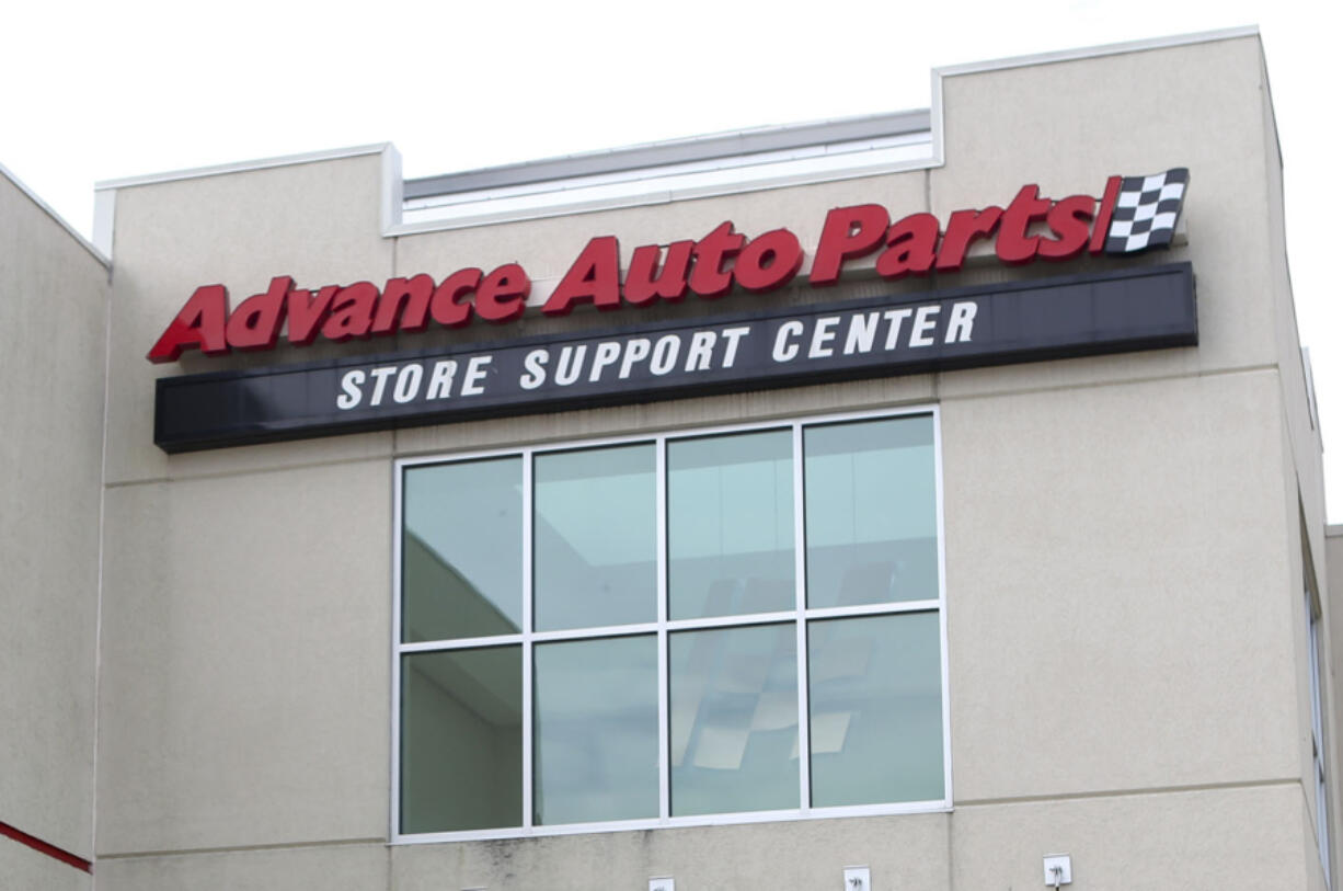 FILE - Advance Auto Parts headquarters, in Roanoke, Va., is shown, Oct. 16, 2013.