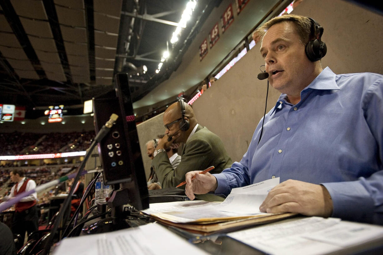 Former Portland Trail Blazers radio play-by-play man Brian Wheeler, calling a game in 2012, died on Friday, Nov. 8, 2024, following a long illness. He was the Blazers radio voice for 21 seasons, from 1998-2019.